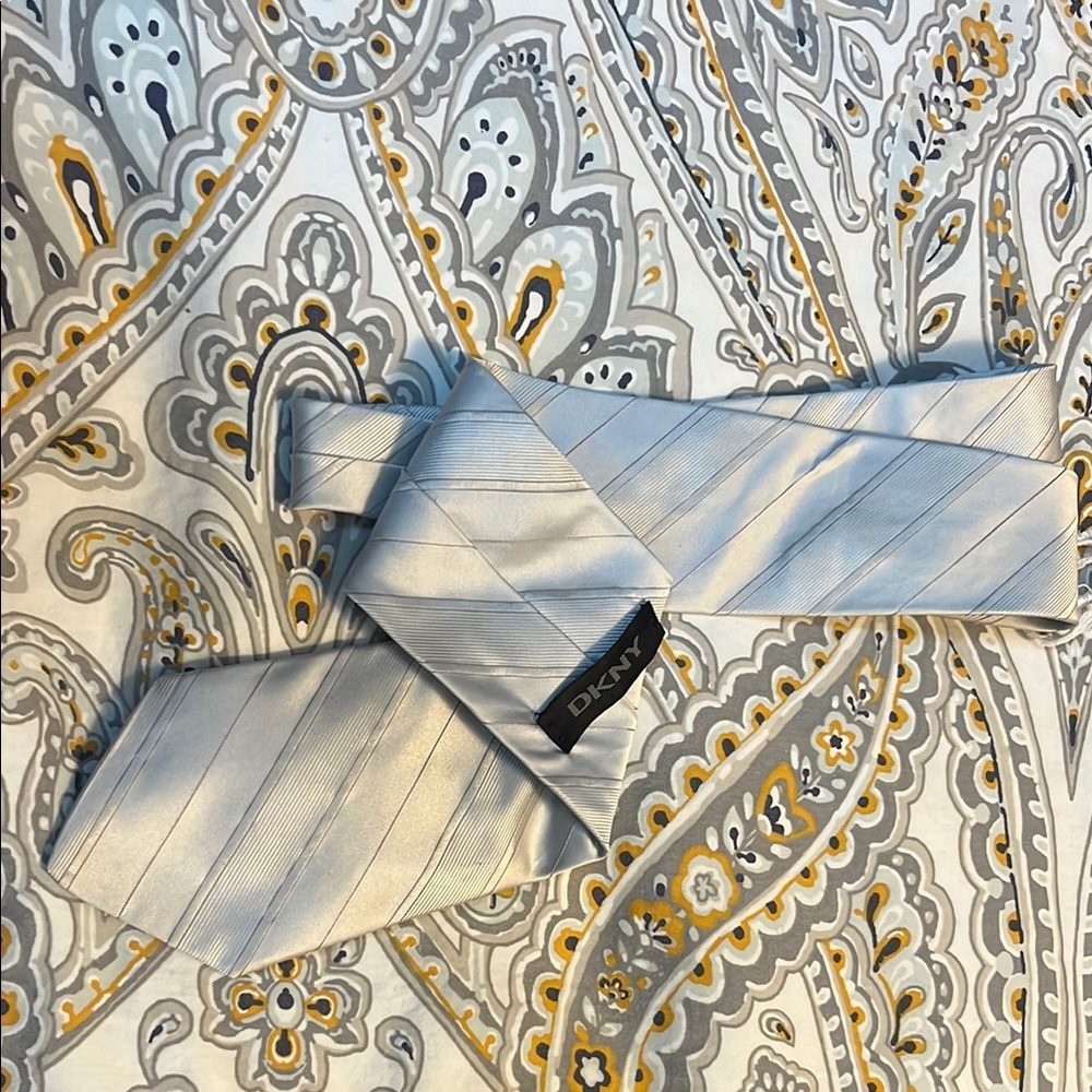 DKNY Silver Men's Tie